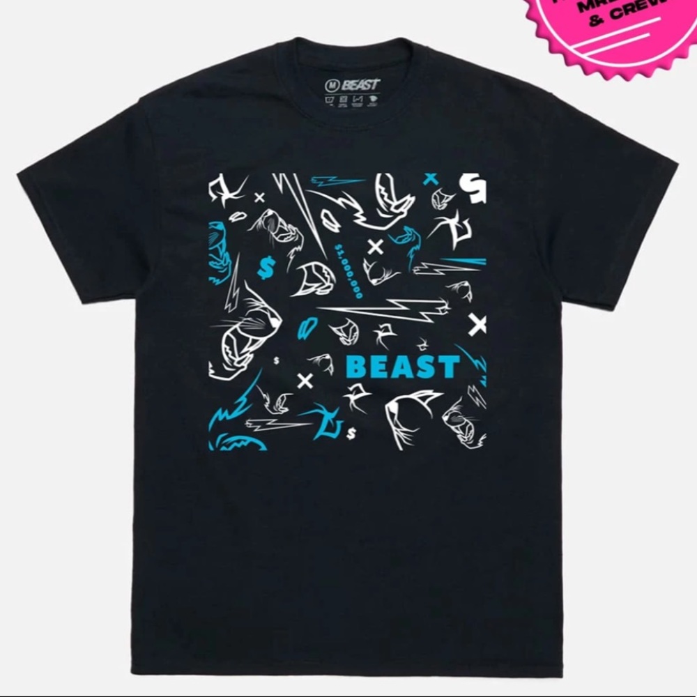 LIMITED EDITION MRBEAST SHIRT SIGNED